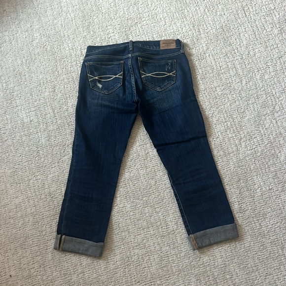 Abercrombie and Fitch cropped jeans. - Picture 2 of 3
